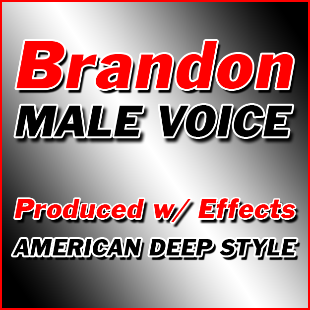 Fully Custom DJ Drops - Brandon Voice