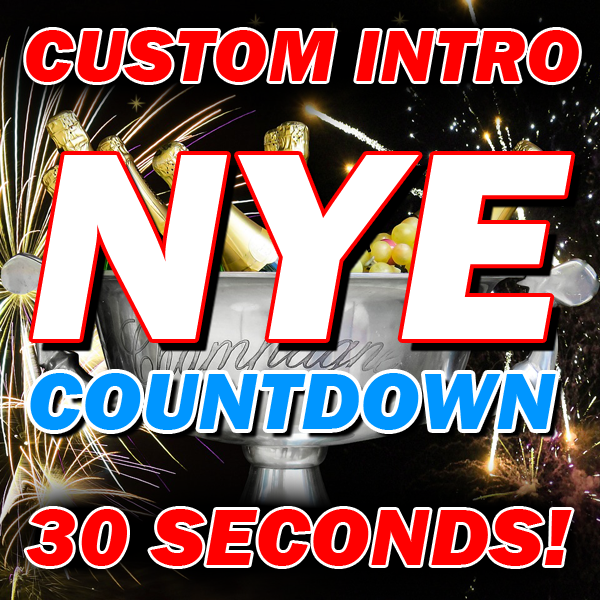 DJ Drops 24/7 - New Year's Custom DJ Intro - 2023 Countdown