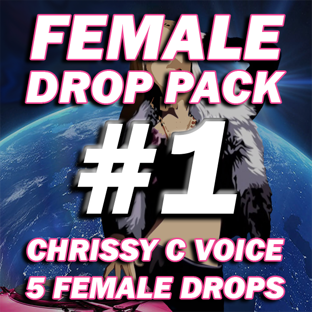 Female DJ Drops Pack #1 - Chrissy C Voice