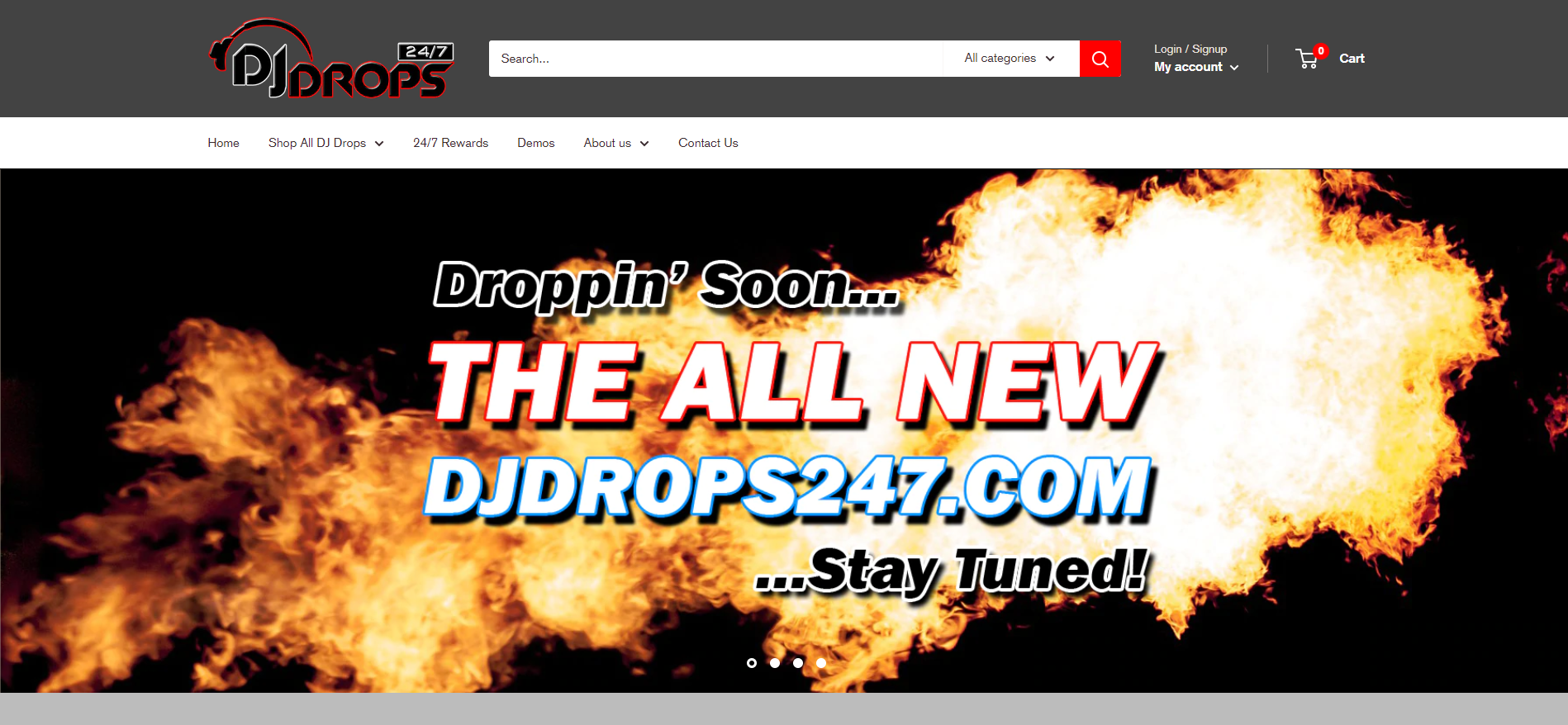 The ALL NEW DJDrops247.com Droppin' Soon!