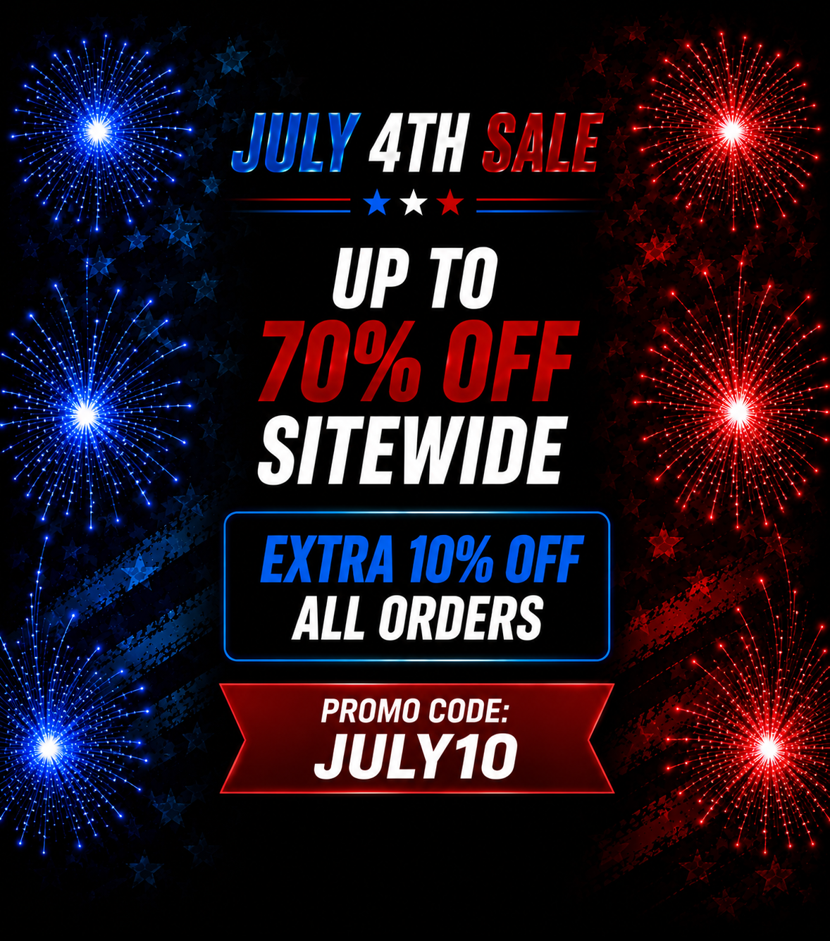 July 4th DJ Drops Sale Mobile