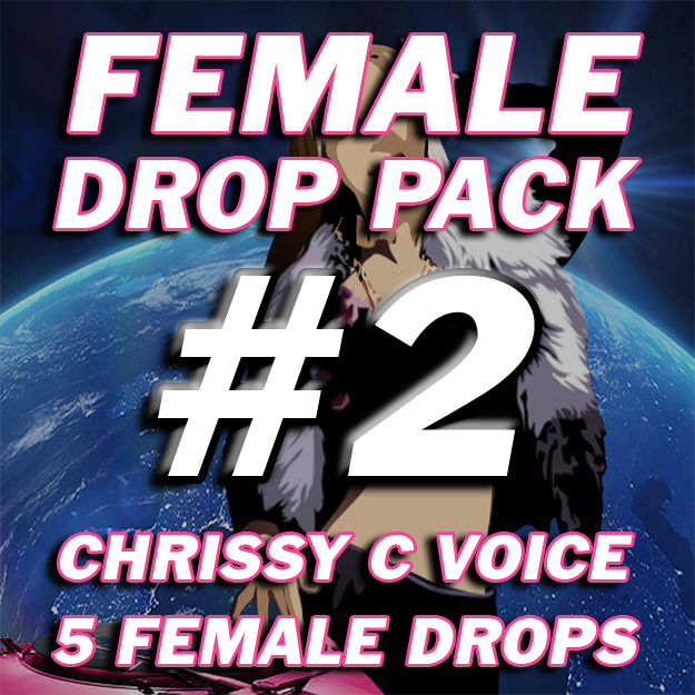 Female DJ Drops Pack #2 - Chrissy C