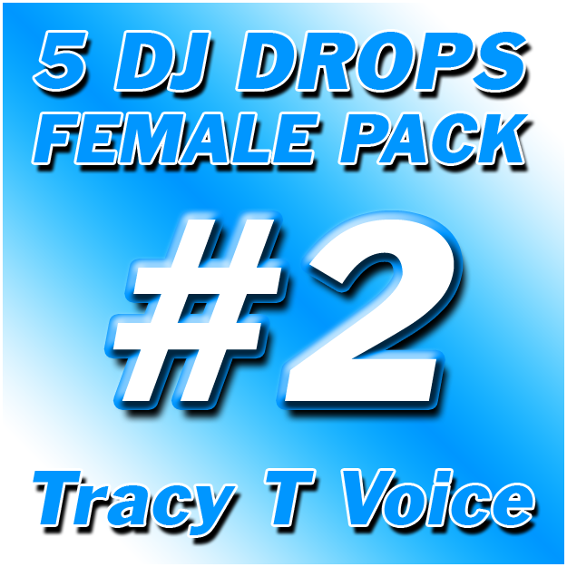 Female DJ Drops Pack #2 - Tracy T